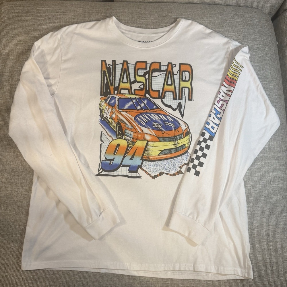 NASCAR Bill Elliott Racing Long Sleeve Shirt XXL Graphic‎ Tee
